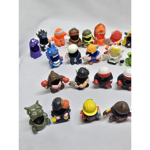 Moose Mighty Beanz 55 PC Lot Bodz, 29 Beanz Collectible Rare Vintage Some Flaws - Picture 7 of 16